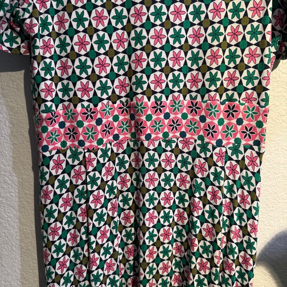 Boden Flutter Maxi dress floral mosaic - Picture 7 of 8